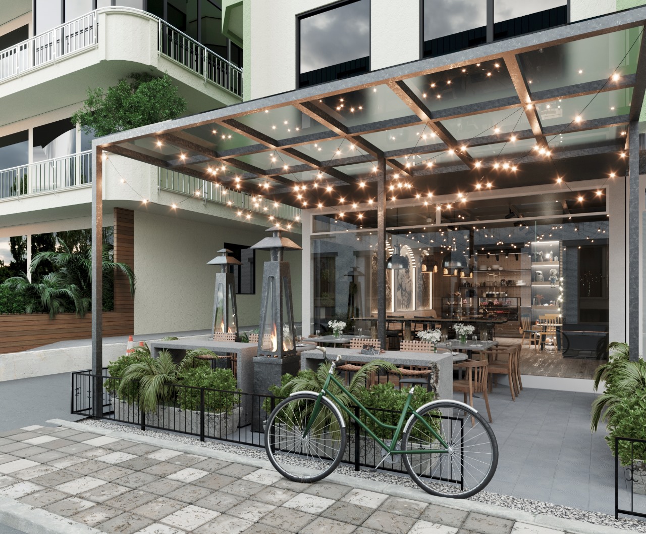 Konyaaltı Bahçelievler Cafe Tadilatı Projemiz 